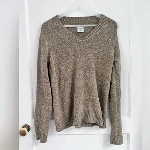 Columbia Brown V Neck Sweater